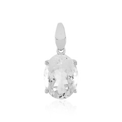 Pendentif en argent et Quartz blanc