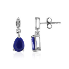 Boucles d'oreilles en argent et Lapis-Lazuli