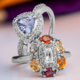 Bague en argent et Zircon