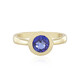 Bague en or et Tanzanite AAA (de Melo)