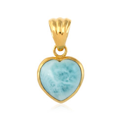 Pendentif en argent et Larimar