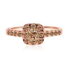 Bague en or et Diamant rose de France SI1 d'Argyle 