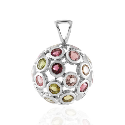 Pendentif en argent et Tourmaline