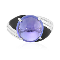 Bague en or et Tanzanite AAA (de Melo)