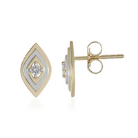 Boucles d'oreilles en or et Diamant SI1 (H)