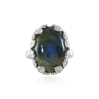 Bague en argent et Labradorite