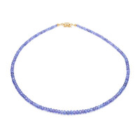 Collier en argent et Tanzanite