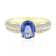 Bague en or et Saphir de Ceylan (Annette)