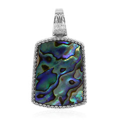 Pendentif en argent et Coquillage d'Abalone (Art of Nature)