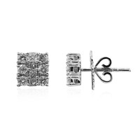 Boucles d'oreilles en or et Diamant SI2 (H) (Estée Collection)