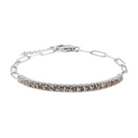 Bracelet en argent et Morganite