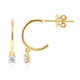 Boucles d'oreilles en or et Diamant SI1 (G) (Annette)