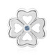 Charm en argent et Topaze bleu Suisse (Annette)