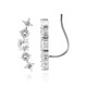 Boucles d'oreilles en argent et Topaze blanche