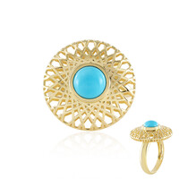 Bague en argent et Turquoise Sleeping Beauty