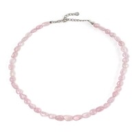 Collier en argent et Morganite