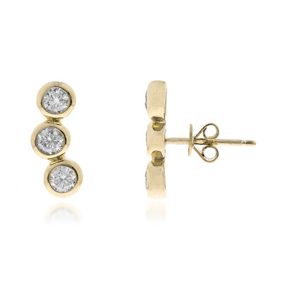 Boucles d'oreilles en or et Diamant I1 (H) (CIRARI)