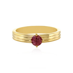 Bague en argent et Zircon rose