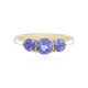 Bague en or et Tanzanite AAA (de Melo)