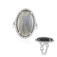 Bague en argent et Labradorite