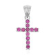 Pendentif en argent et Rubellite