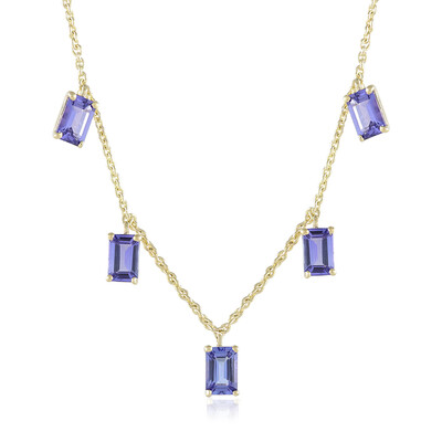 Collier en or et Tanzanite (de Melo)