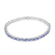 Bracelet en or et Tanzanite AAA (CIRARI)