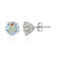 Boucles d'oreilles en argent et Quartz Rayon de Lune