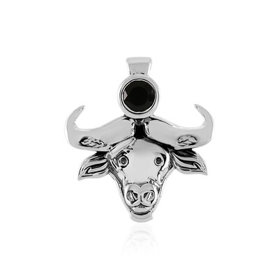 Pendentif en argent et Onyx noir