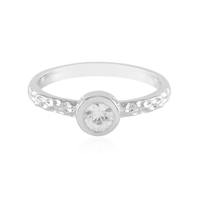 Bague en argent et Zircon