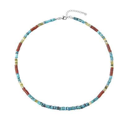 Collier en argent et Turquoise