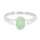 Bague en argent et Chrysoprase impériale