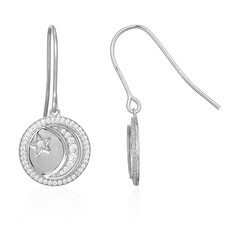 Boucles d'oreilles en argent et Zircon