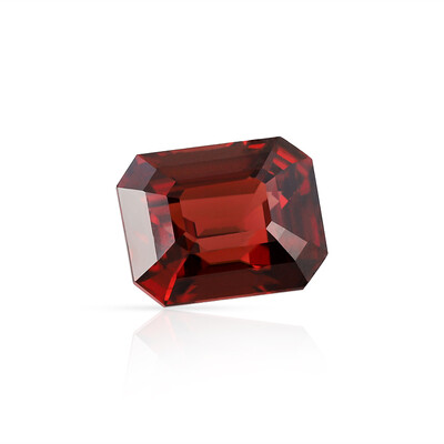 Gemme et Zircon rouge du soir 5,178 ct