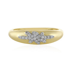 Bague en or et Diamant Flawless (F) (LUCENT DIAMONDS)