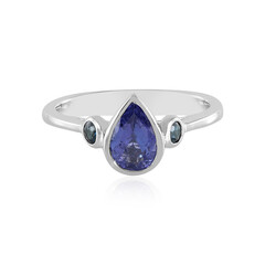 Bague en argent et Tanzanite(Adela Silber)