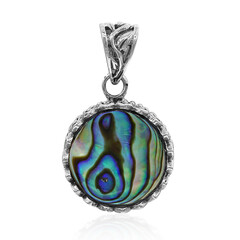 Pendentif en argent et Coquillage d'Abalone (Art of Nature)