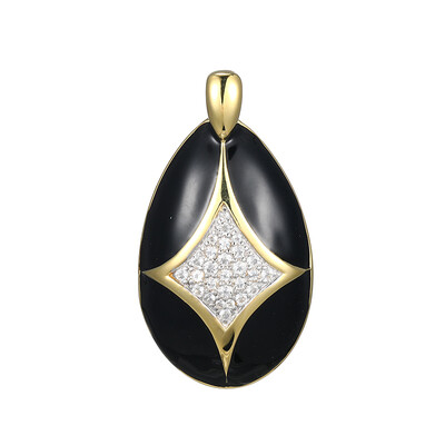 Pendentif en argent et Topaze blanche