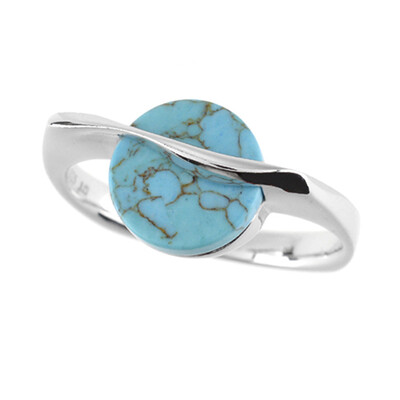 Bague en argent et Turquoise (dagen)