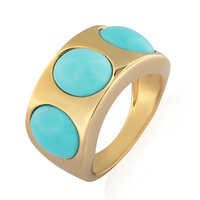 Bague en argent et Turquoise Sleeping Beauty (de Melo)