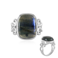 Bague en argent et Labradorite