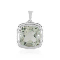 Pendentif en argent et Améthyste verte