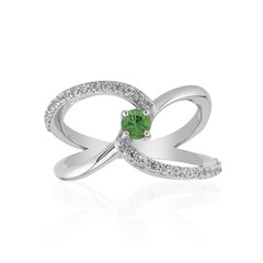 Bague en argent et Grenat Tsavorite