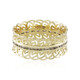 Bague en or et Diamant champagne I2 (Ornaments by de Melo)