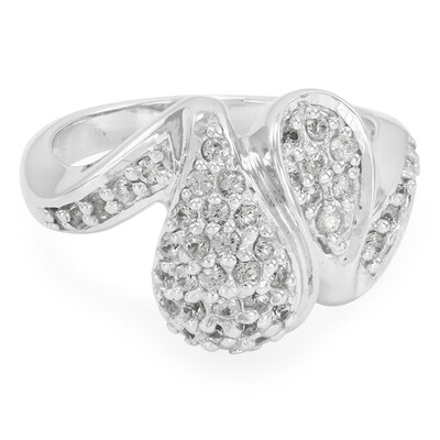 Bague en argent et Zircon