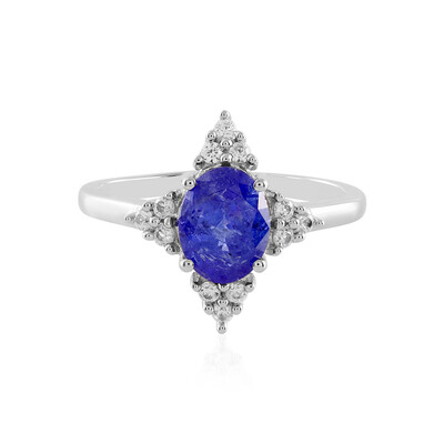 Bague en argent et Tanzanite