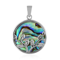 Pendentif en argent et Coquillage d'Abalone (Art of Nature)