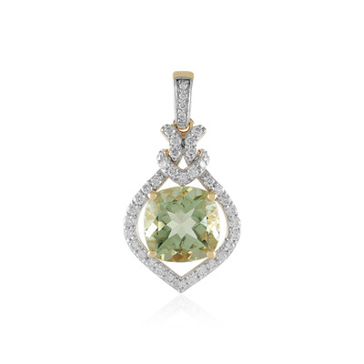 Pendentif en or et Quartz de l'Ouro Verde (SUHANA)