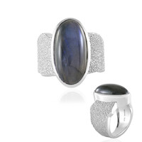 Bague en argent et Labradorite