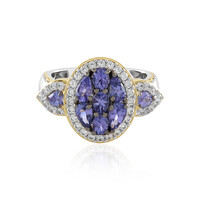 Bague en argent et Tanzanite (Gems en Vogue)